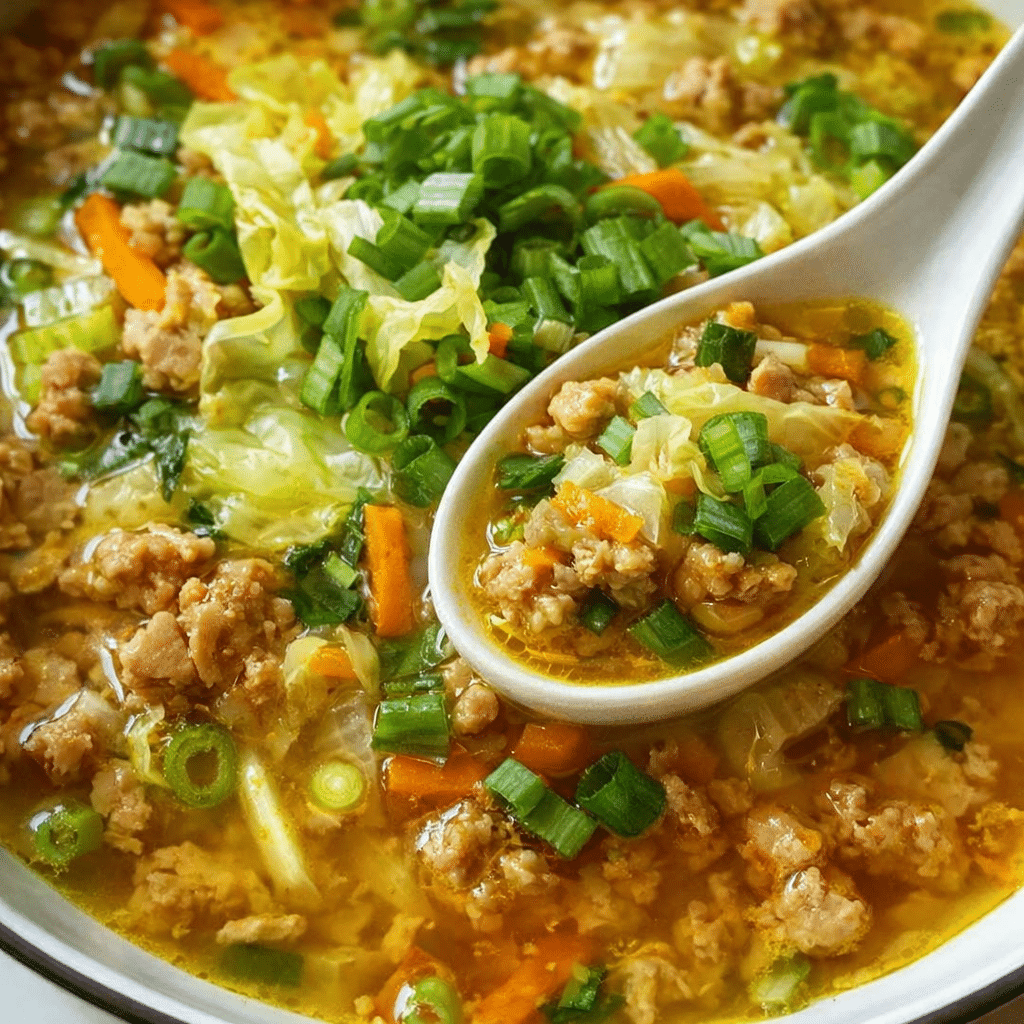 one pot egg roll soup