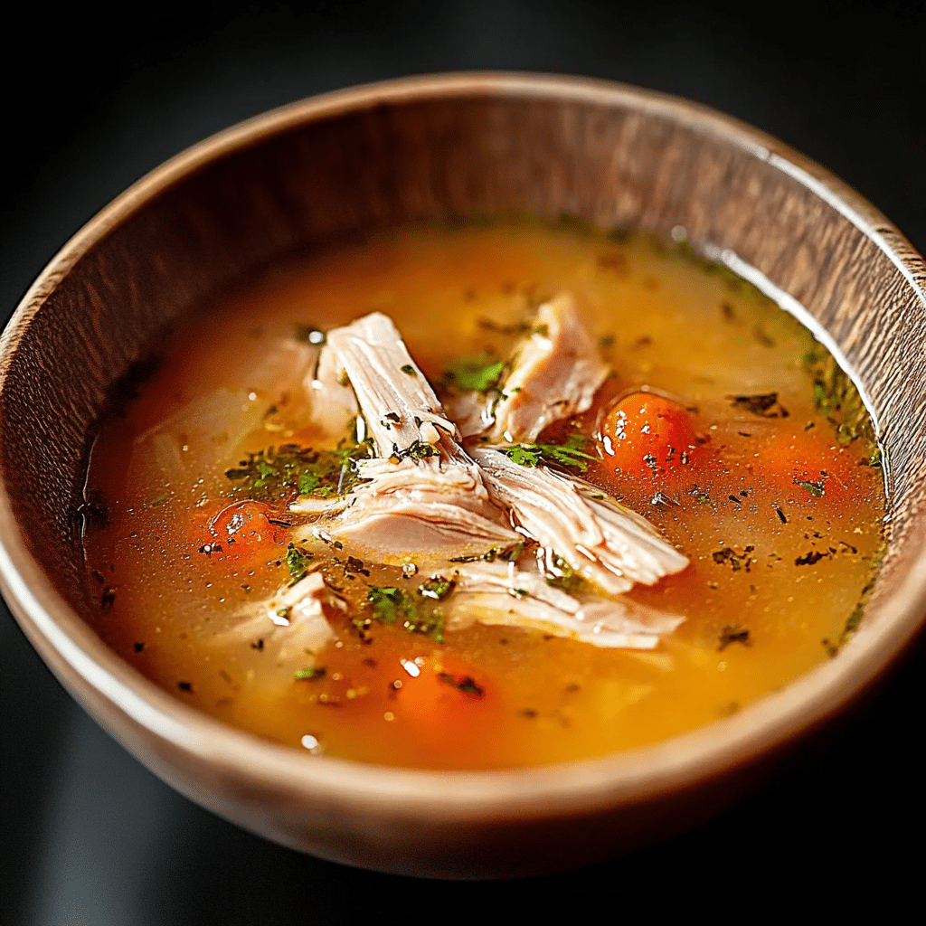 smoked turkey soup
