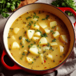 Soothing Hangover Cure Garlic Potato Soup