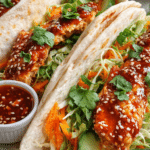 Sweet Chili Chicken Wraps