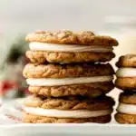 Delightful Eggnog Oatmeal Cream Pies for Holiday Baking