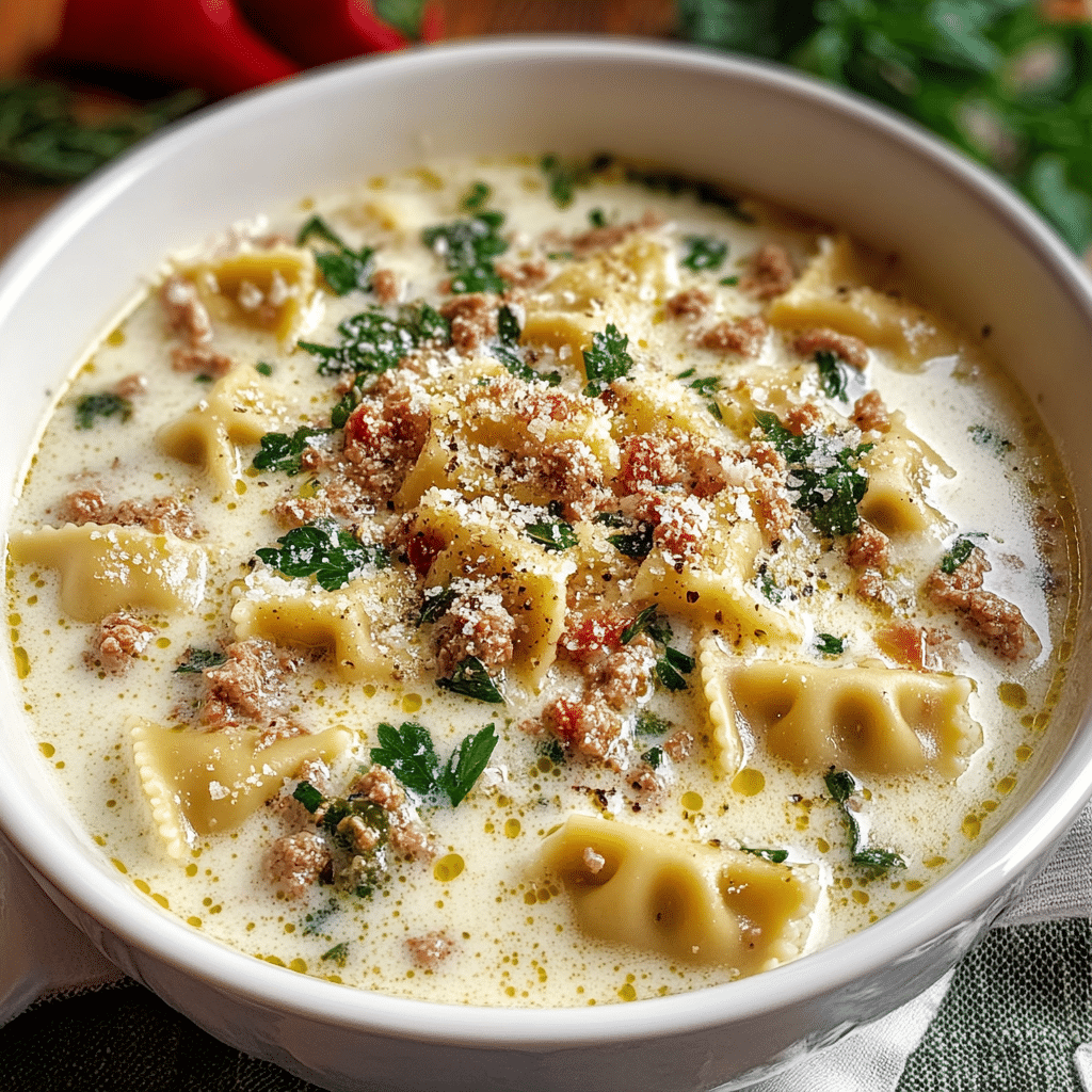 White Lasagna Soup: Easy & Creamy Comfort Meal