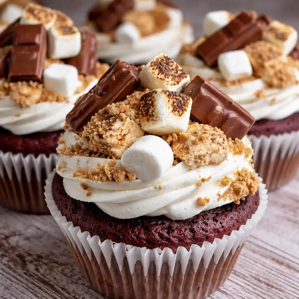 Ultimate  Chocolate Marshmallow Cupcakes Recipe