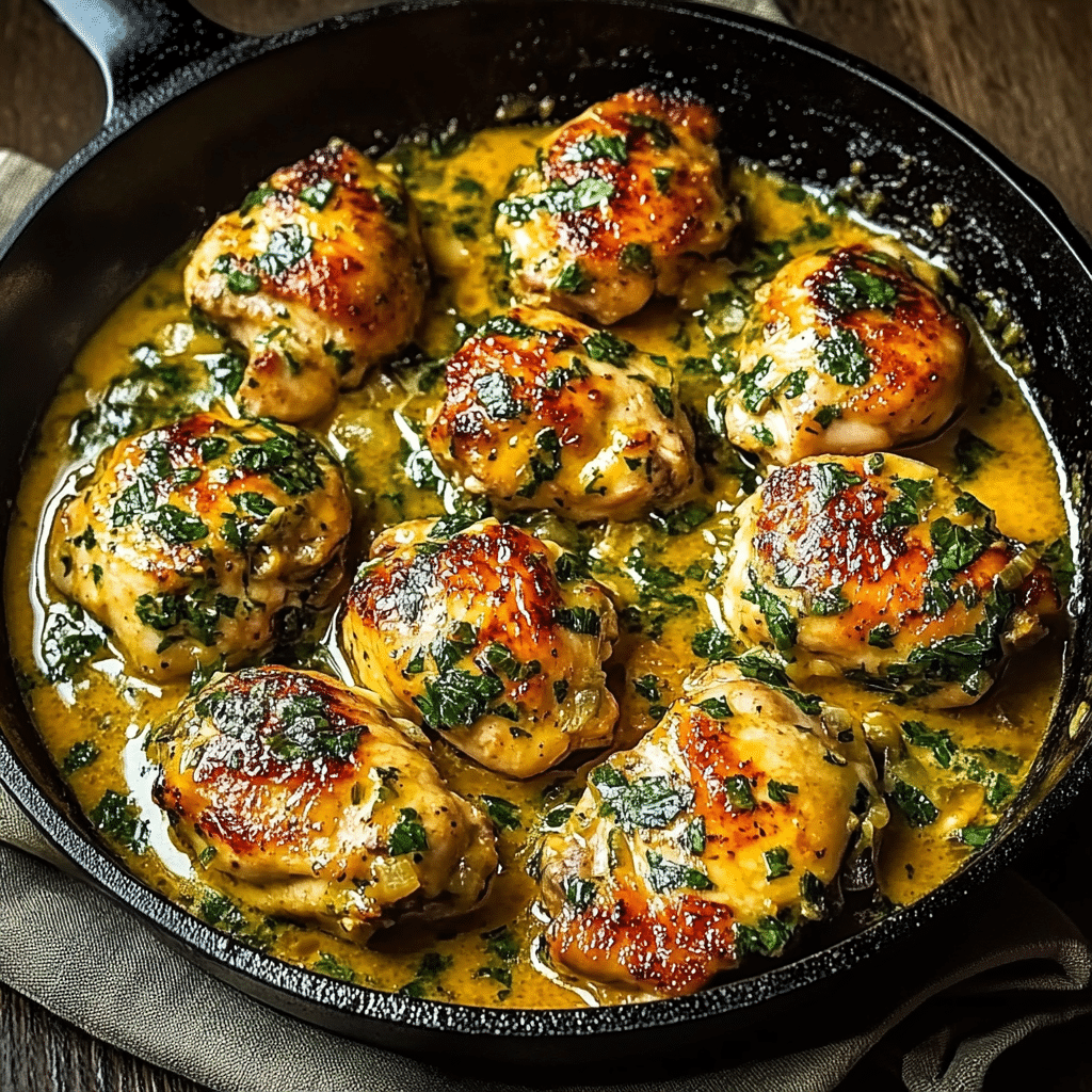 Garlic Butter Chicken Skillet