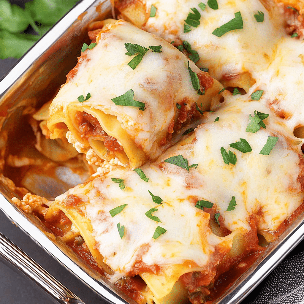 lasagna roll ups