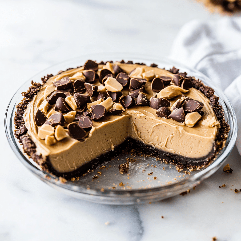 Ultimate Peanut Butter Pie With Creamy Filling
