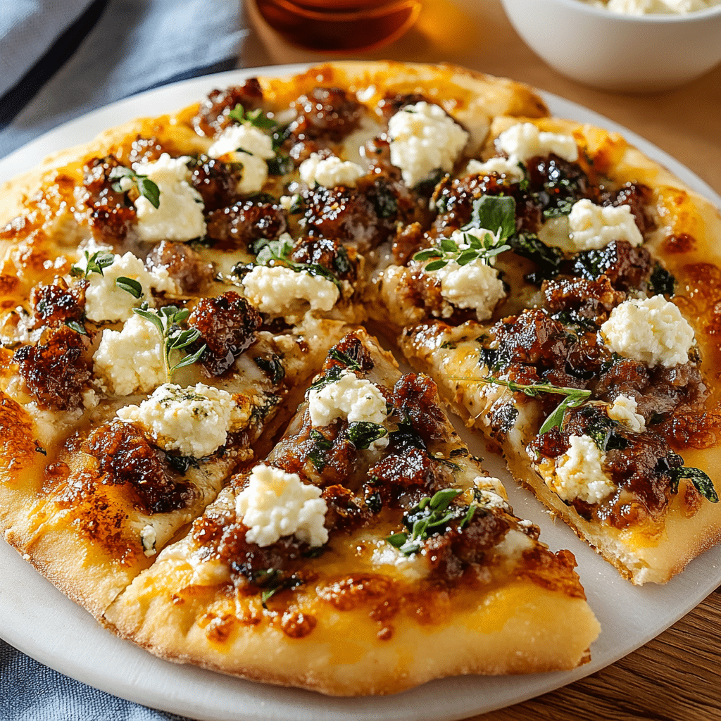 Sausage Ricotta Honey Hot Pizza Recipe: Sweet, Spicy, and Savory Perfection