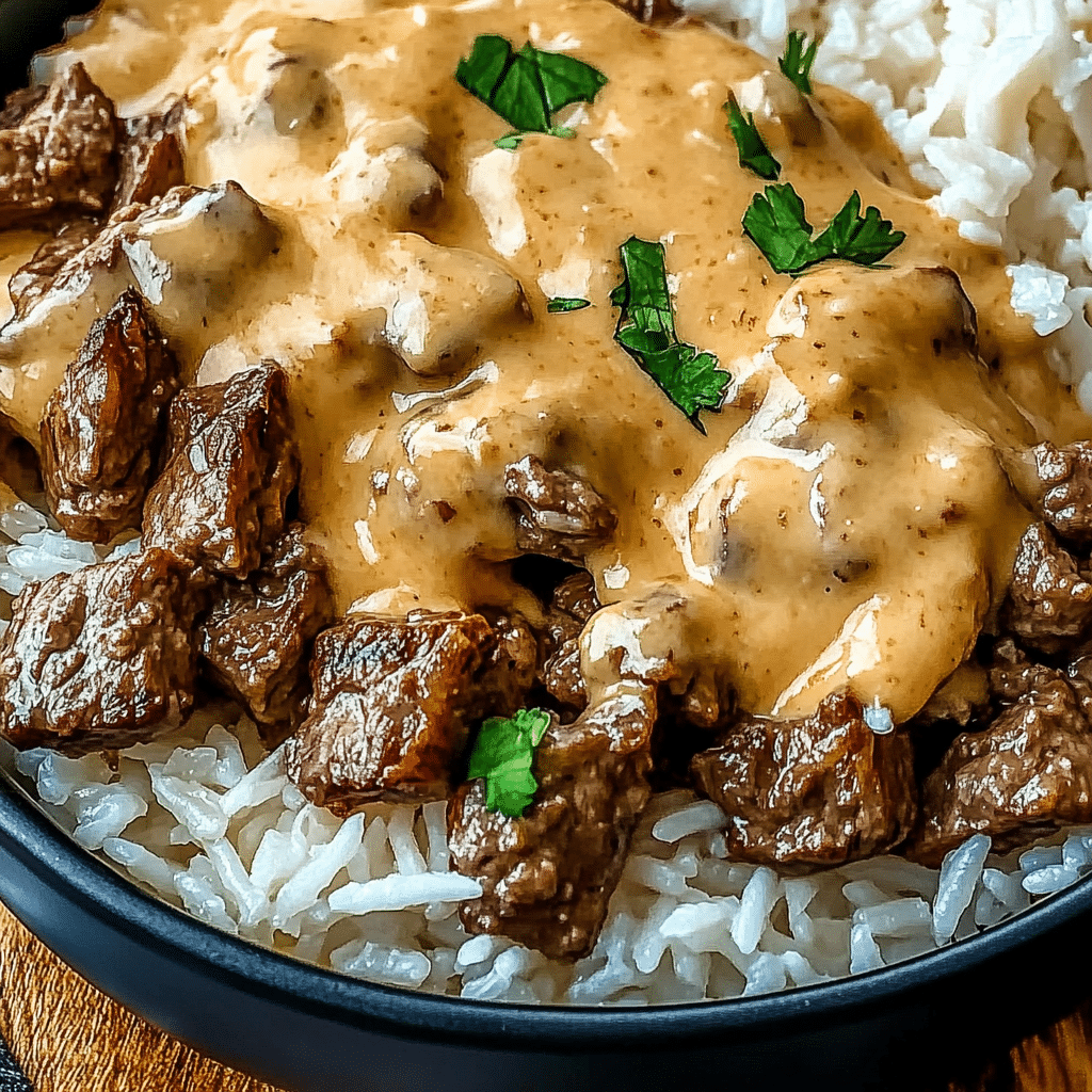 Steak Queso Rice