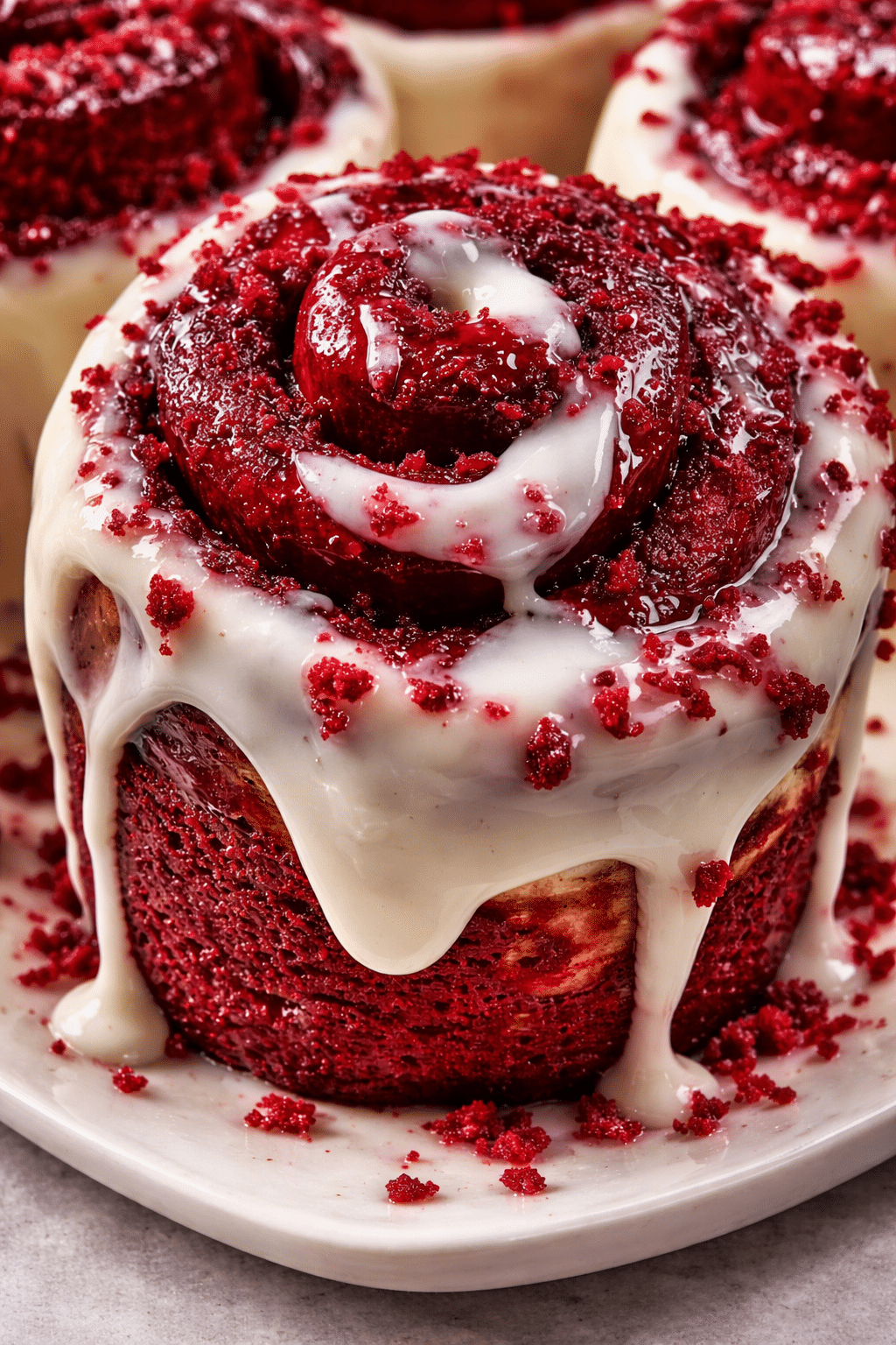 Easy Red Velvet Cinnamon Rolls Recipe