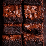 Best homemade brownies with fudgy center and chocolate chips