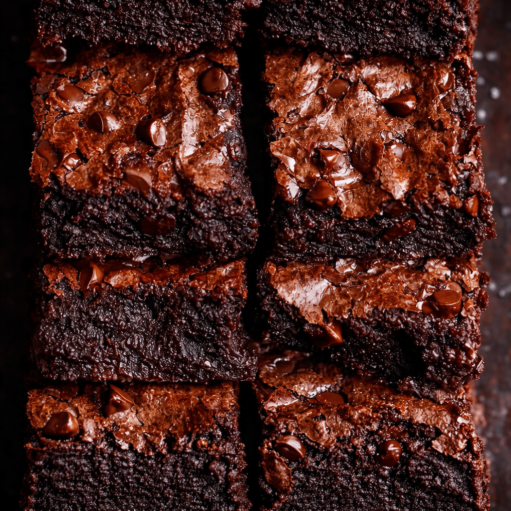 Best homemade brownies with fudgy center and chocolate chips
